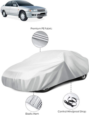 GIFFEN Car Cover For Mitsubishi Lancer (Without Mirror Pockets)(Silver)