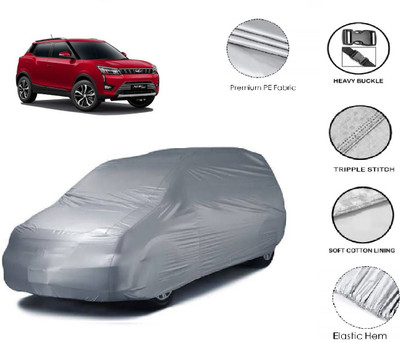 GIFFEN Car Cover For Mahindra XUV 300 (Without Mirror Pockets)(Silver)