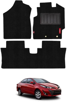 elegant Polypropylene Standard Mat For  Toyota Yaris(Black)