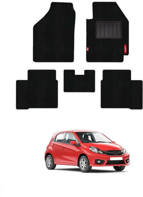 elegant Polypropylene Standard Mat For  Honda Brio(Black)