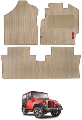 elegant Polypropylene Standard Mat For  Mahindra Thar(Beige)