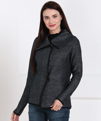 Park Avenue Women Button Woven Cardigan