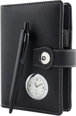 PAPERLLA BLACK POCKET Pocket-size Planner/Organizer Ruled 75 Pages(Black)