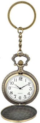 ECSTASY Clock perfect fancy premium quality Keychain Key Chain(Gold)