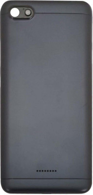 Kraze4blaze Xiaomi Redmi 6A (With Proper Logo) Back Panel(Black)