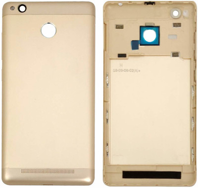 Nik mi redmi 3s prime Back Panel(gold)