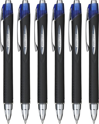 uni-ball Jetstream SXN210 1.0mm Blue Roller Ball Pen(Pack of 6, Blue)