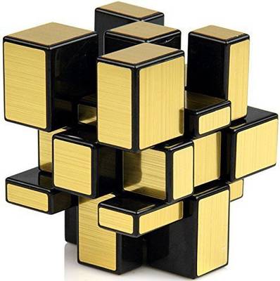 Spark Cube 3x3 Shengshou Gold Mirror Cube  (1 Pieces)