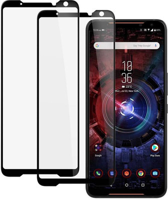 Helix Tempered Glass Guard for Asus ROG Phone II(Pack of 2)
