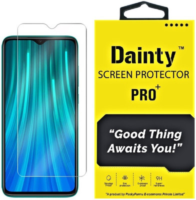 Dainty Tempered Glass Guard for Mi Redmi Note 8 Pro(Pack of 1)