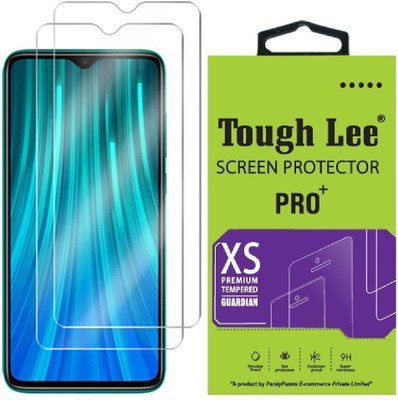 TOUGH LEE Tempered Glass Guard for Mi Redmi Note 8 Pro(Pack of 2)
