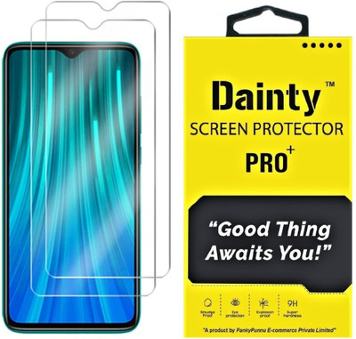 Dainty Tempered Glass Guard for Mi Redmi Note 8 Pro(Pack of 2)
