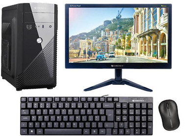 TECH- Assemblers Core I5 Core I5 (4 GB DDR3/1 TB/Windows 10 Home/18.5 Inch Screen/Core I5 (4 GB DDR3/1 TB/1 GB SSD/Windows 10 Home/18.5 Inch Screen))  (Multicolor) For Rs. 10899 @ 73 %