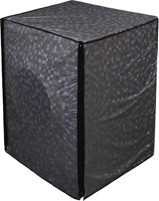 LITHARA Front Loading Washing Machine  Cover(Width: 60.96 cm, Grey)