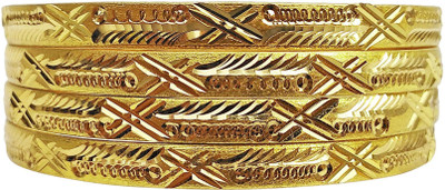 Shopinclass Alloy Bangle Set(Pack of 4)