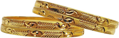 Shopinclass Alloy Bangle Set(Pack of 4)