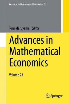 Advances in Mathematical Economics(English, Hardcover, unknown)