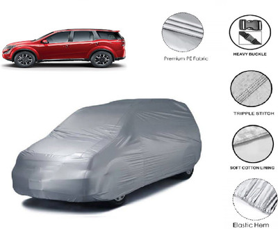 GIFFEN Car Cover For Mahindra XUV 500 (Without Mirror Pockets)(Silver)