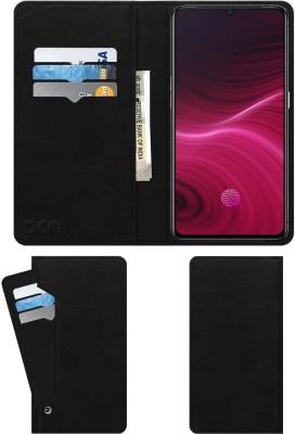 ACM Flip Cover for Real Me X2 Pro Master Edition(Black, Cases with Holder, Pack of: 1)