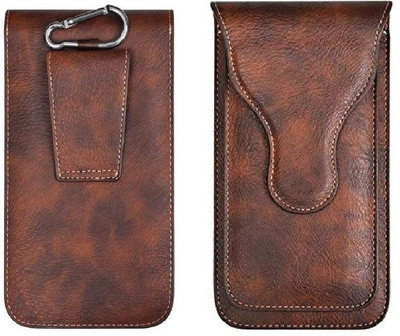 Elica Pouch for Realme X2(Brown, Holster, Pack of: 1)