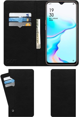 ACM Wallet Case Cover for Oppo K5(Black, Cases with Holder, Pack of: 1)