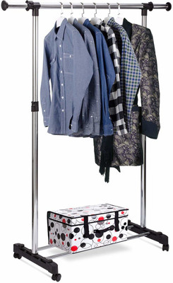 hkc house Steel Floor Cloth Dryer Stand SINGLE_POLERACK(1 Tier)