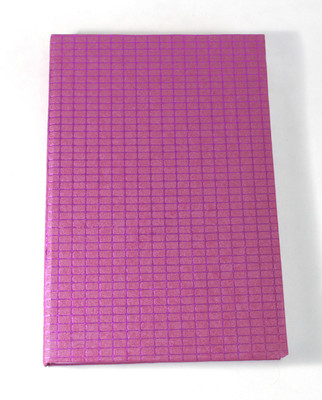 Camlon Exports Handmade A4 Diary unrulled 96 Pages(Pink)