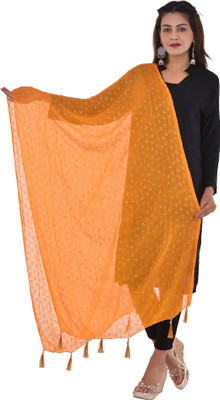 YOUTHQUAKE Chiffon Printed Women Dupatta