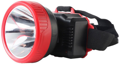 Amitasha LED Rechargeable Head Torch Light Night Lamp for Outdoor Activities 12 hrs Torch Emergency Light(Multicolor)