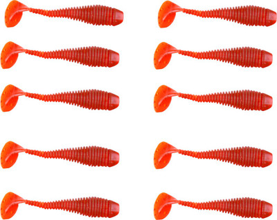 Redoak Soft Bait Silicone Fishing Lure(Pack of 10)