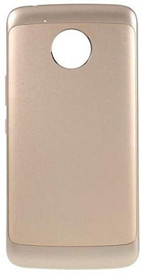 GOGURU Motorola E4 Plus Back Panel(Gold)