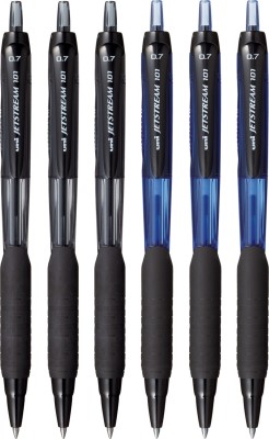 Uni Ball Jetstream SXN101 Multicolour Ink Roller Ball Pen(Pack of 6, Assorted)