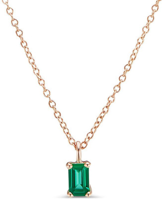 BELIEVER SPA Gold-plated Emerald Copper, Brass, Bronze, Zinc Pendant