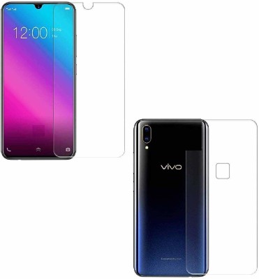SOLIVAGANT Front and Back Tempered Glass for Vivo y95(Pack of 2)