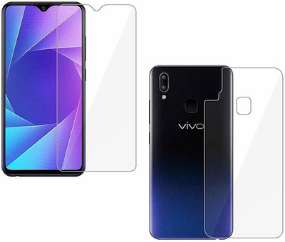 SOLIVAGANT Front and Back Tempered Glass for Vivo Y95(Pack of 2)