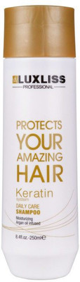 Luxliss PROFESSIONAL KERATIN SYSTEM DAILY CARE SHAMPOO(250 ml)