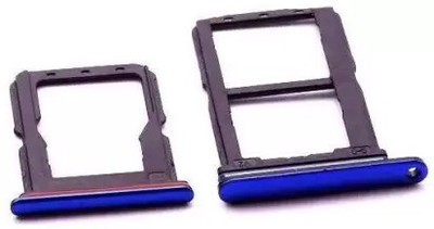Bay Sim Card Tray(Compatible With Vivo V15 pro : Blue)