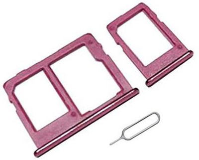 SPAREWARE Sim Card Tray(Compatible With samsung j4 plus : red)