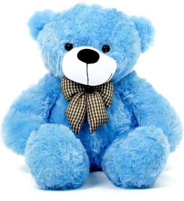 Pocketfriendly 4 Feet Long (Standing) Cute Soft Blue Teddy Bear  - 120 cm(Blue)