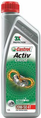 Castrol 4T 20W-50 Full-Synthetic Engine Oil  (1.2 L)