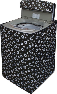 LITHARA Top Loading Washing Machine  Cover(Width: 60.96 cm, Black, White)