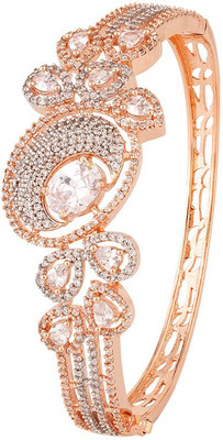 Voylla Brass Cubic Zirconia Cuff