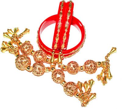 Kumar Services Acrylic Bangle(Pack of 6)