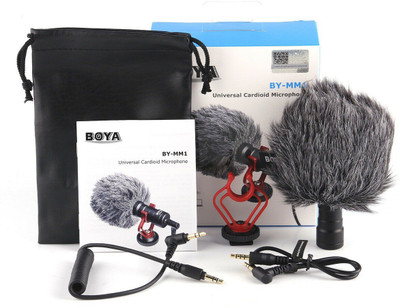 BOYA BY-MM1 Universal Cardiod Shotgun Mic Microphone