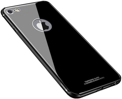 GadgetM Back Cover for Apple iPhone 7(Black, Flexible)