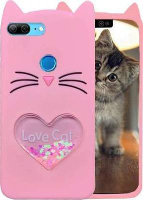 Cocklet Back Cover for Honor 7x Love cat back case cover for girl