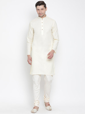 VASTRAMAY Men Kurta Churidar Set