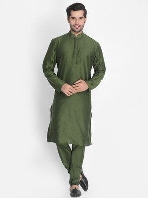 VASTRAMAY Men Kurta Churidar Set