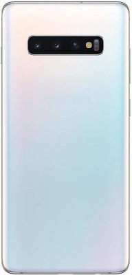 ClickAway Back Replacement Cover for Samsung Galaxy S10 Plus(White, Pack of: 1)