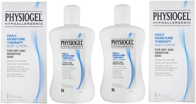 PHYSIOGEL Hypoallergenic Daily Moisture Lotion (Pack of 2*100ML)(200 ml)